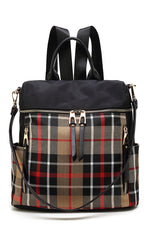 Load image into Gallery viewer, Nishi Plaid Backpack
