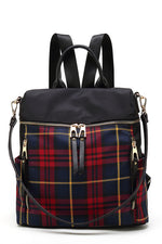 Load image into Gallery viewer, Nishi Plaid Backpack
