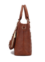 Load image into Gallery viewer, Melissa Tote Handbag Vegan Leather Women
