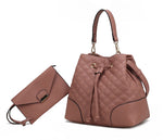 Load image into Gallery viewer, Wendy Bucket Bag with Wristlet
