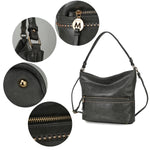 Load image into Gallery viewer, Sierra Vegan Leather Women’s Shoulder Bag
