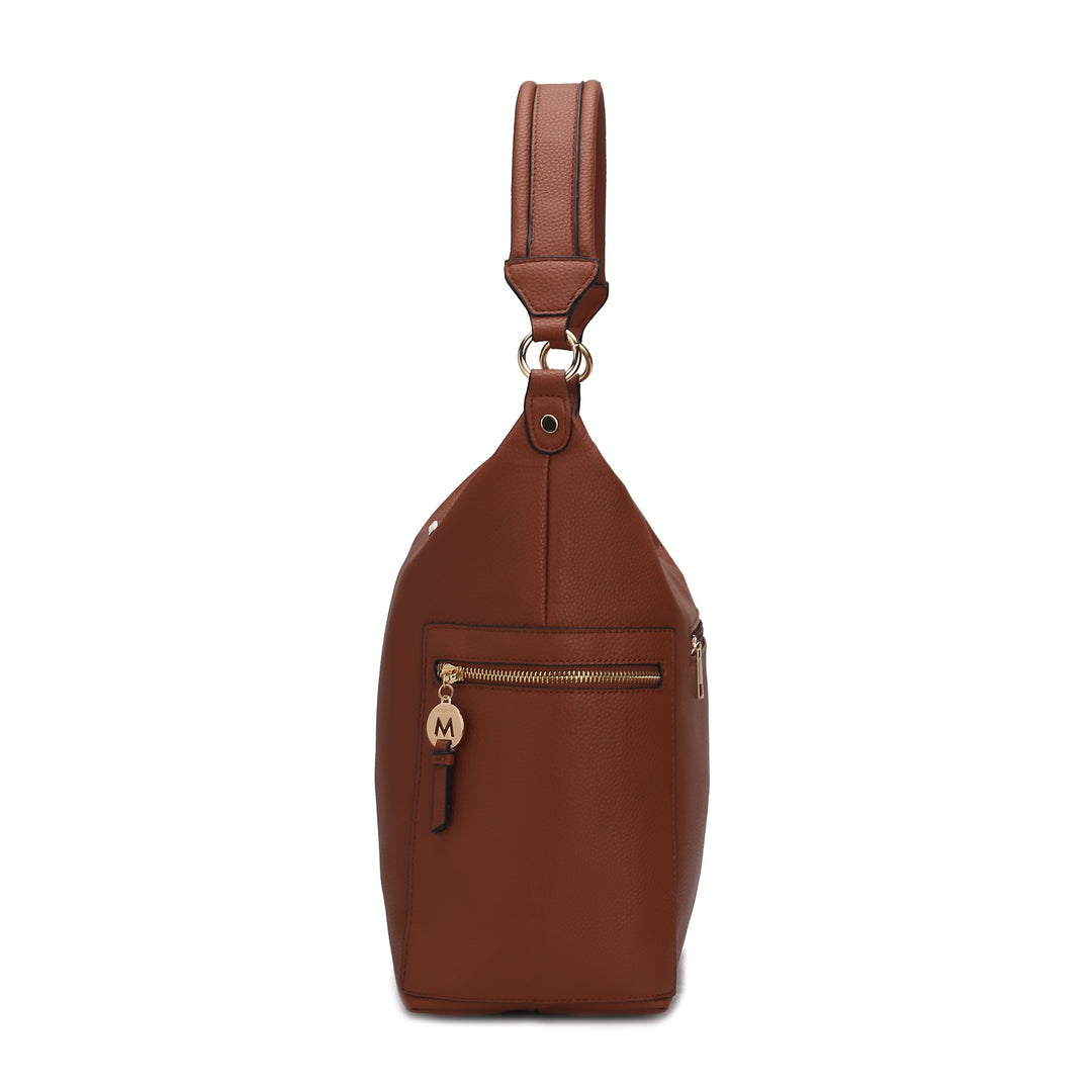 Ophelia Vegan Leather Women Hobo Bag with Wallet