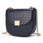 Load image into Gallery viewer, Brooklyn Crocodile Embossed Vegan Leather Women Shoulder Handbag
