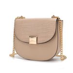 Load image into Gallery viewer, Brooklyn Crocodile Embossed Vegan Leather Women Shoulder Handbag
