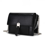 Load image into Gallery viewer, Hope Crocodile Embossed Vegan Leather Women Shoulder Handbag
