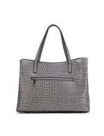 Load image into Gallery viewer, Aurelia Crocodile Embossed Vegan Leather Women Tote Handbag
