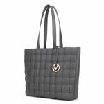 Load image into Gallery viewer, Rowan Woven Vegan Leather Women Tote Bag
