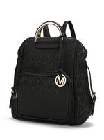 Load image into Gallery viewer, Torra  Milan “M” Signature Trendy Backpack
