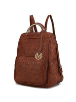 Load image into Gallery viewer, Torra  Milan “M” Signature Trendy Backpack
