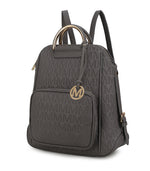 Load image into Gallery viewer, Torra  Milan “M” Signature Trendy Backpack
