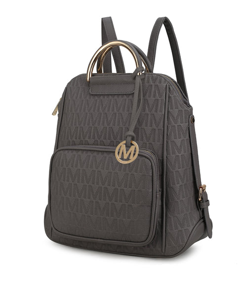 Torra  Milan “M” Signature Trendy Backpack