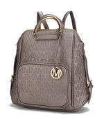 Load image into Gallery viewer, Torra  Milan “M” Signature Trendy Backpack
