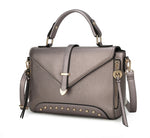 Load image into Gallery viewer, Angela Vegan Leather Women’s Satchel Bag
