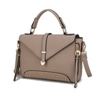 Load image into Gallery viewer, Angela Vegan Leather Women’s Satchel Bag
