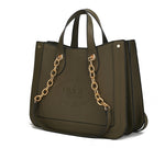 Load image into Gallery viewer, Stella Vegan Leather Women Tote Bag
