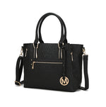 Load image into Gallery viewer, Cairo M Signature Satchel Handbag Vegan Leather Women
