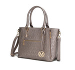 Load image into Gallery viewer, Cairo M Signature Satchel Handbag Vegan Leather Women
