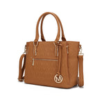 Load image into Gallery viewer, Cairo M Signature Satchel Handbag Vegan Leather Women
