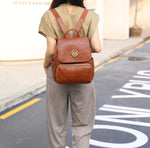 Load image into Gallery viewer, Samantha Backpack Vegan Leather Women
