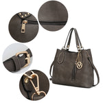 Load image into Gallery viewer, Lana Satchel Bag vegan Leather Women
