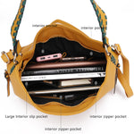 Load image into Gallery viewer, Blake two tone whip stitches Vegan Leather Shoulder bag with Wallet
