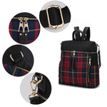 Load image into Gallery viewer, Nishi Plaid Backpack
