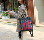 Load image into Gallery viewer, Nishi Plaid Backpack
